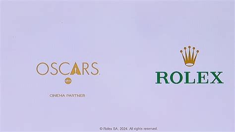 rolex oscar commercials|oscar rolex day date.